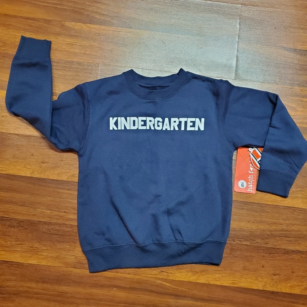 Kindergarten sweatshirt